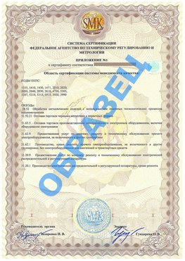 Приложение 1 Борисоглебск Сертификат ГОСТ РВ 0015-002